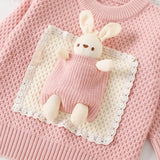 Toy Bunny Sweater & Skirt Set