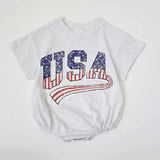 USA 4th of July Baby Bodysuit
