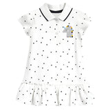 Unicorn Polo Polka Dot Dress