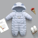 Unisex Baby Teddy Bear Snowsuit