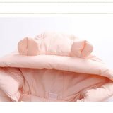 Unisex Baby Teddy Bear Snowsuit