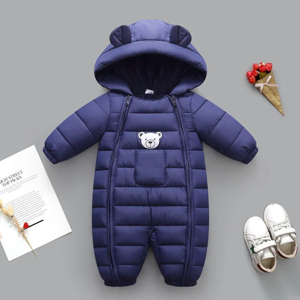 Unisex Baby Teddy Bear Snowsuit