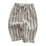 Unisex Beach-Day Striped Pants