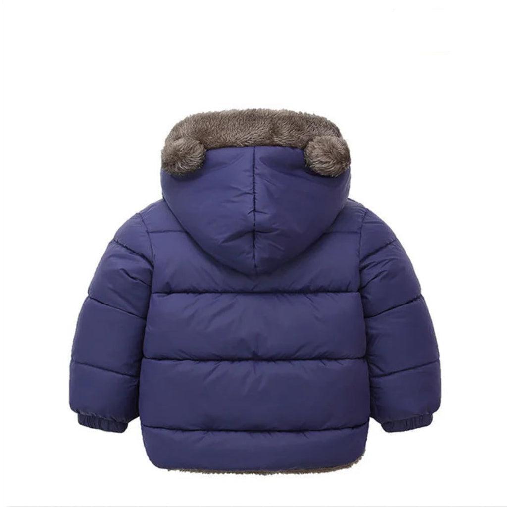Unisex Bear Ear Winter Jacket with Ski Pants