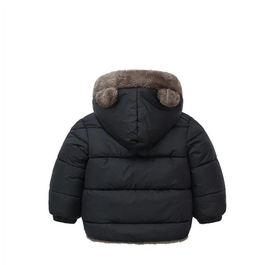 Unisex Bear Ear Winter Jacket with Ski Pants
