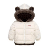 Unisex Bear Ear Winter Jacket with Ski Pants