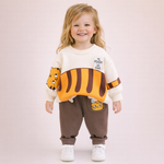 Unisex Cartoon Animal Sweatshirt Sets
