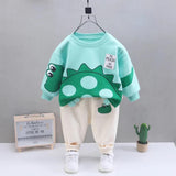 Unisex Cartoon Animal Sweatshirt Sets