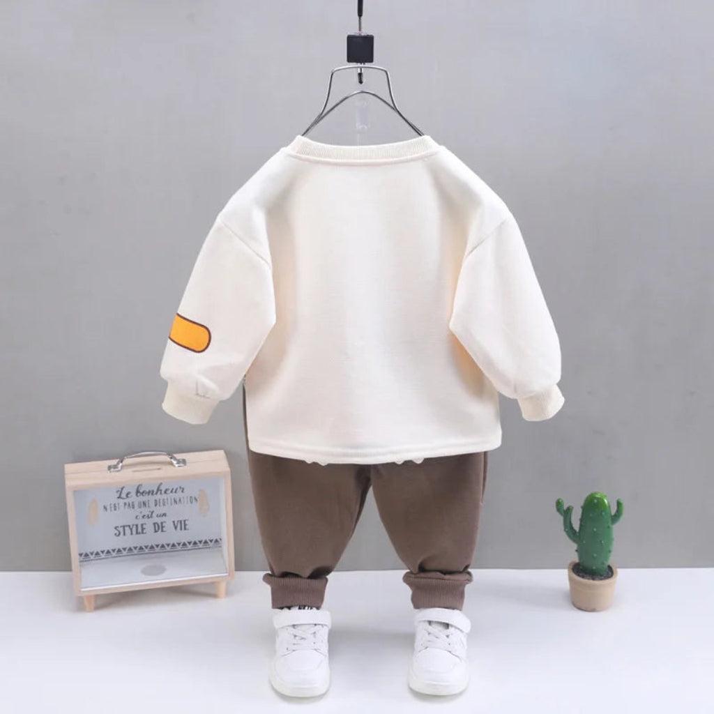 Unisex Cartoon Animal Sweatshirt Sets