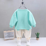 Unisex Cartoon Animal Sweatshirt Sets