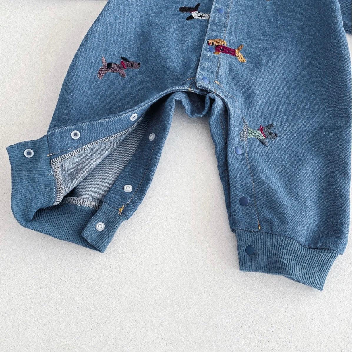 Unisex Cotton Baby Romper