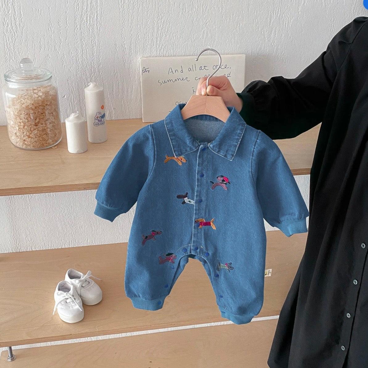 Unisex Cotton Baby Romper