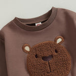 Unisex Cozy Cub Brown Bear Set