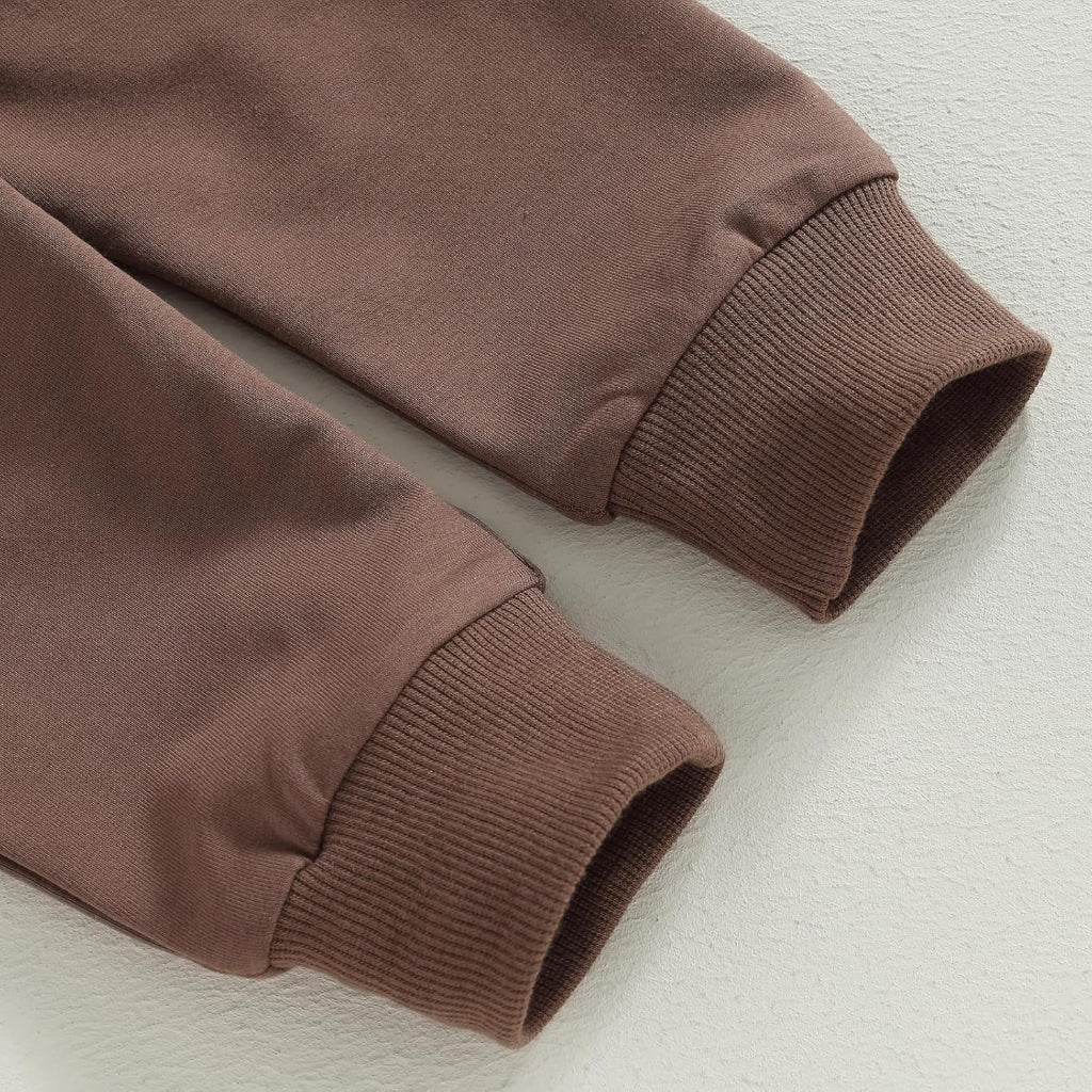 Unisex Cozy Cub Brown Bear Set