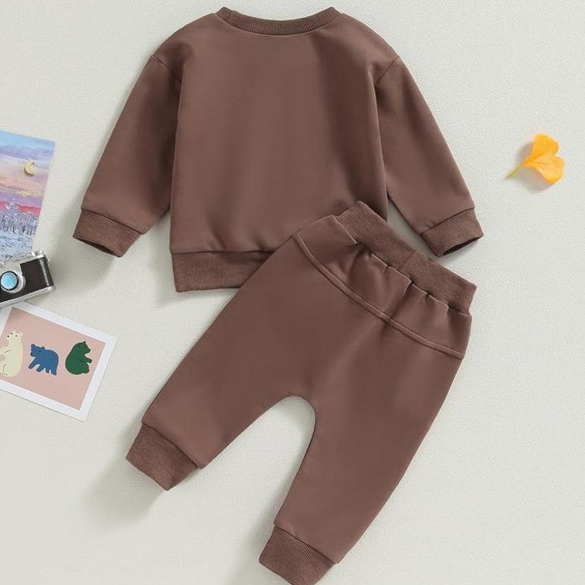Unisex Cozy Cub Brown Bear Set
