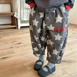 Unisex Cozy Star Pattern Pants