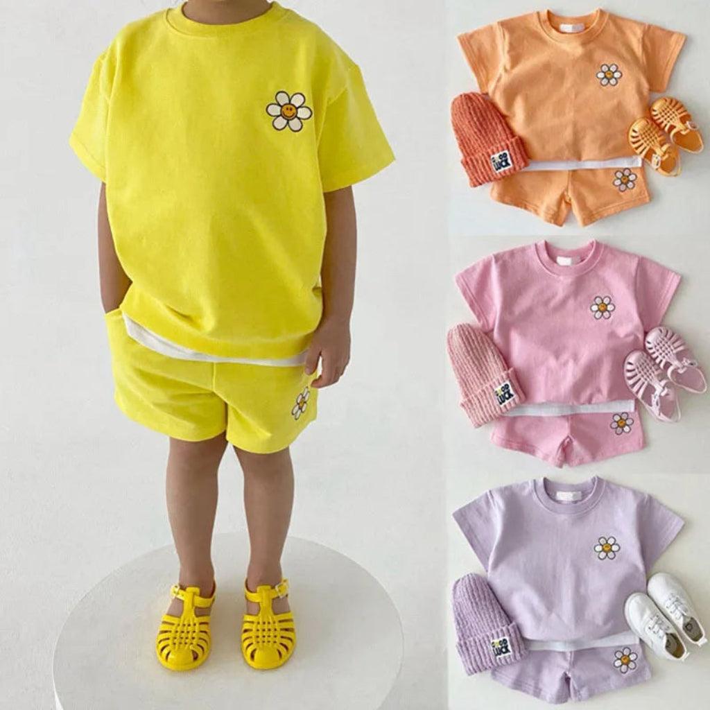 Unisex Daisy Summer Matching Set