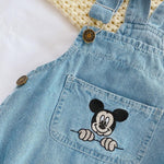 Unisex Denim Baby & Toddler Romper