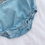 Unisex Denim Baby & Toddler Romper