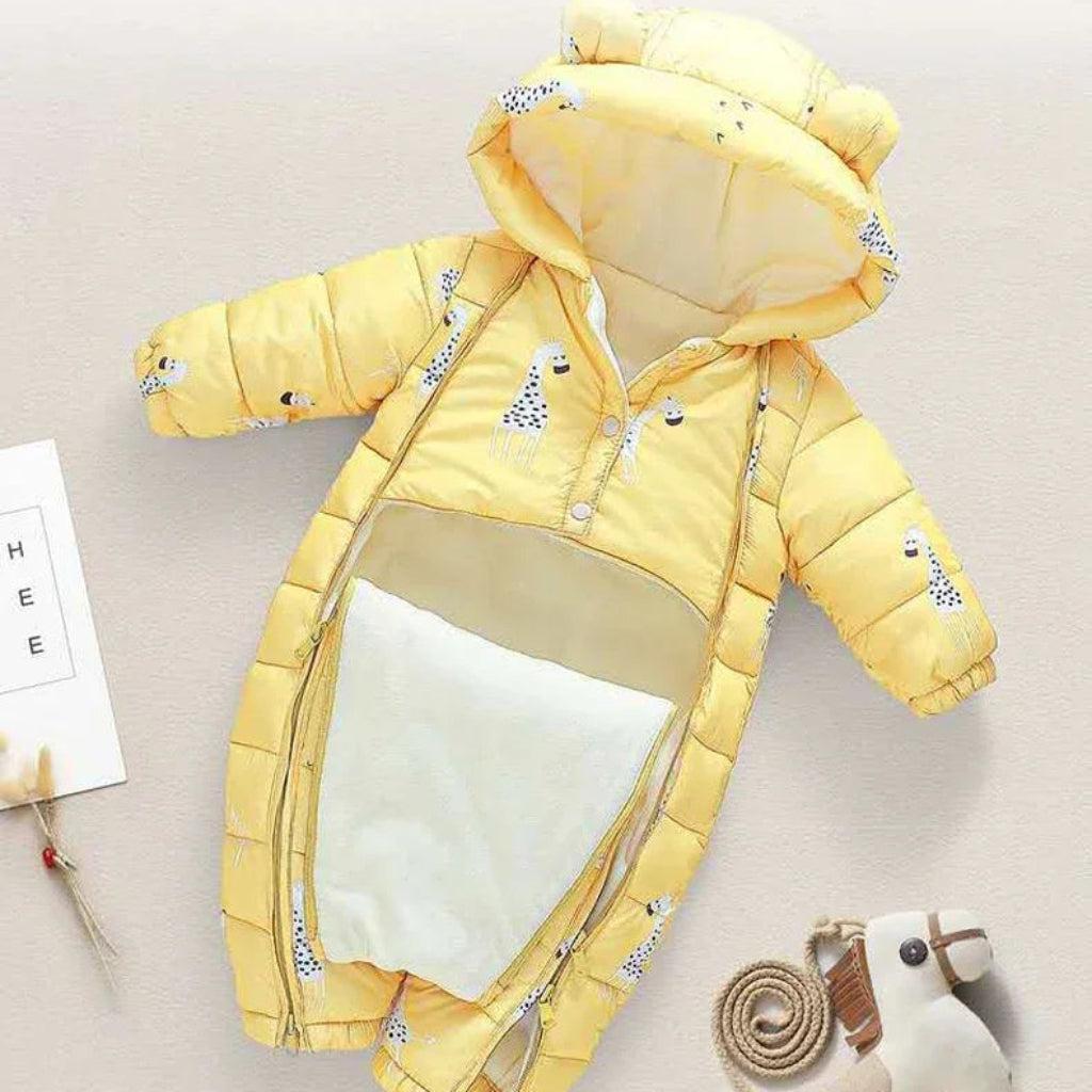 Unisex Easy Diaper Change Baby Snowsuit