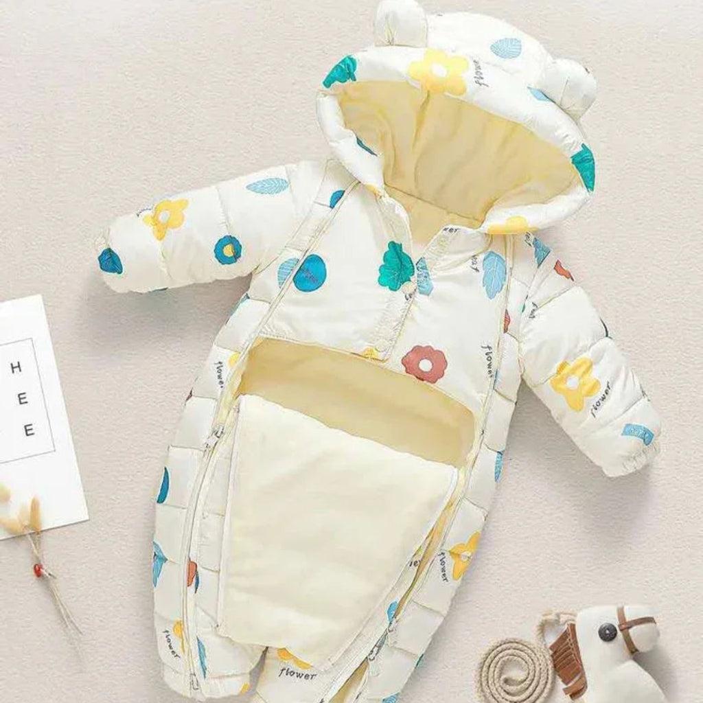 Unisex Easy Diaper Change Baby Snowsuit