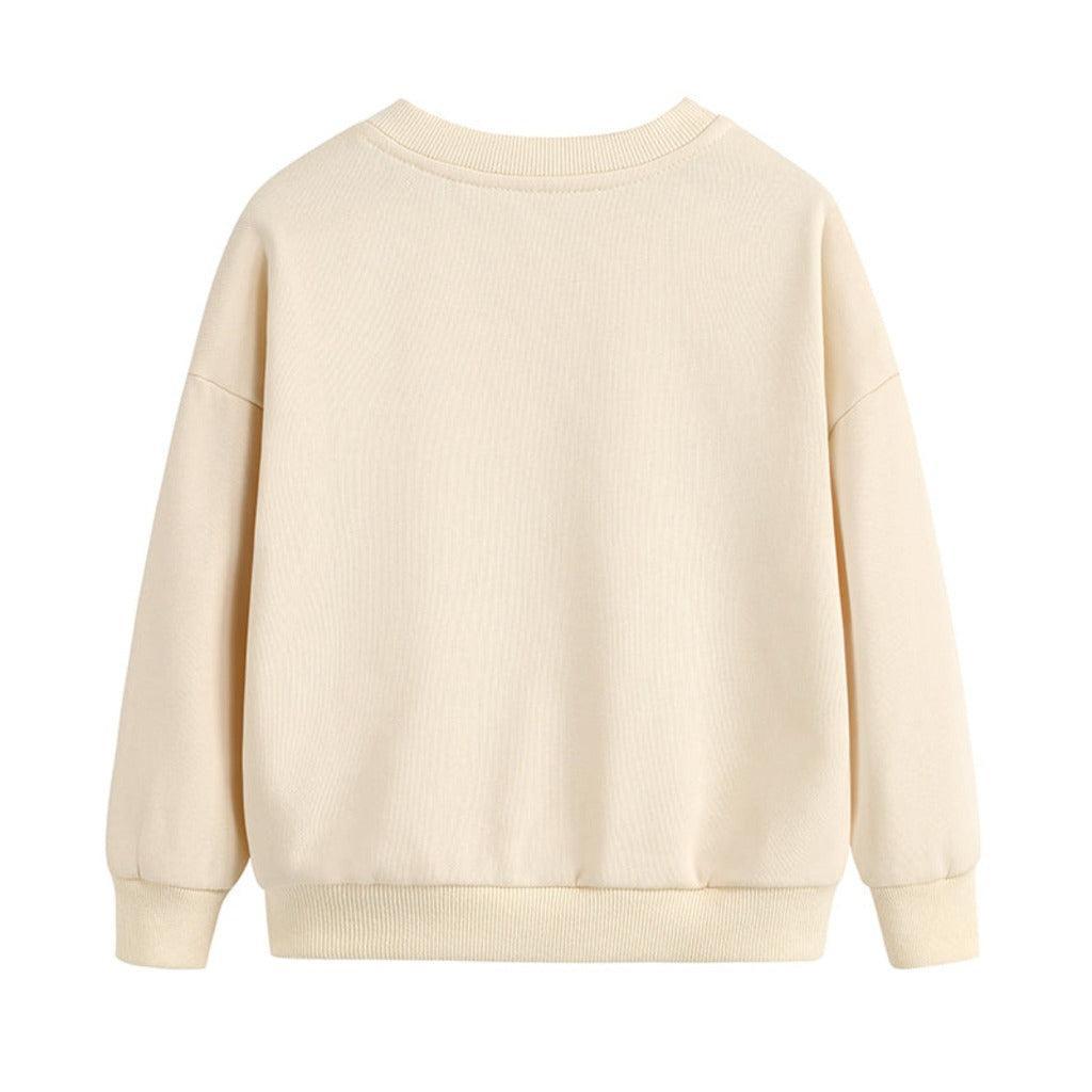 Unisex Iconic Beige Sweatshirt