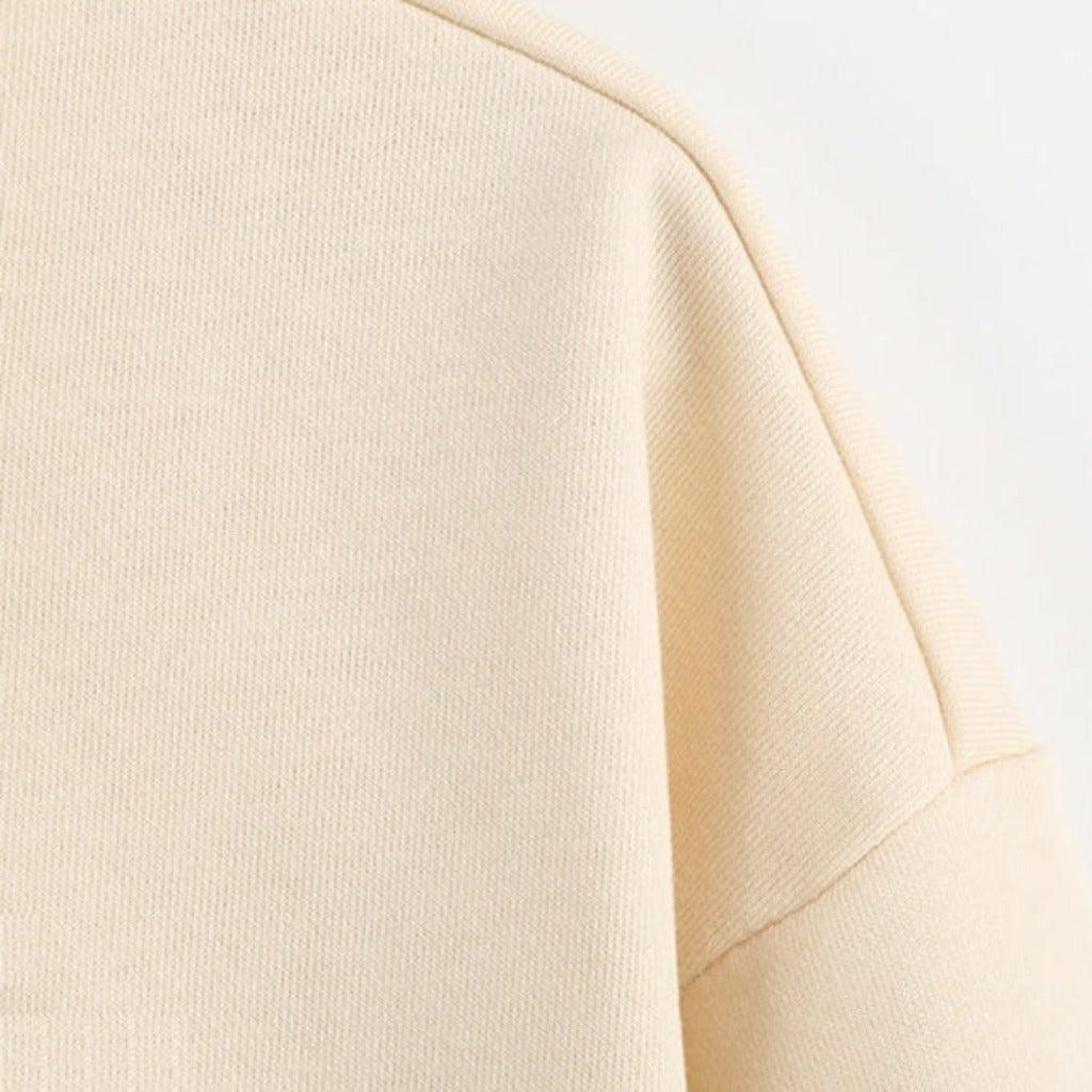 Unisex Iconic Beige Sweatshirt