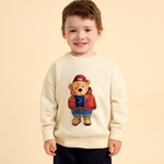 Unisex Iconic Beige Sweatshirt