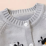 Unisex Knitted Bee Romper