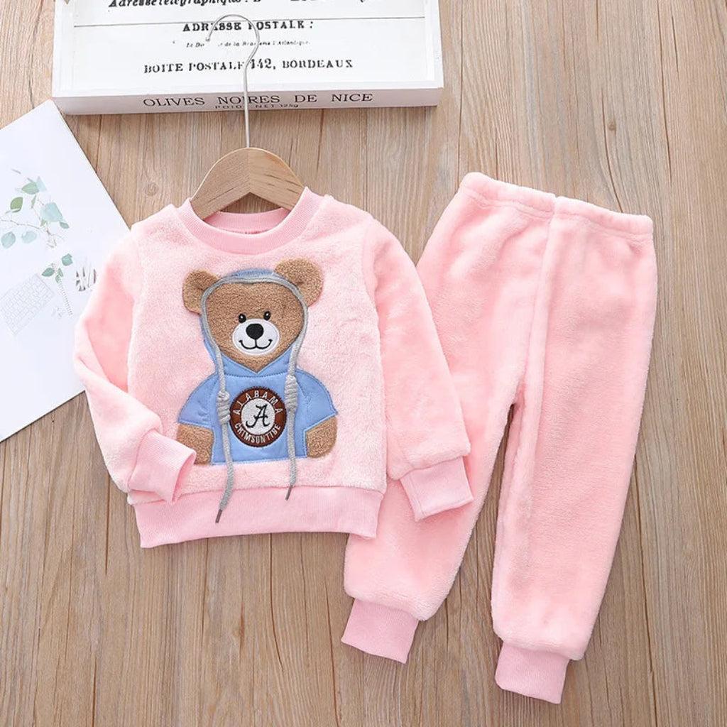 Unisex Plush fleece Teddy Bear Set