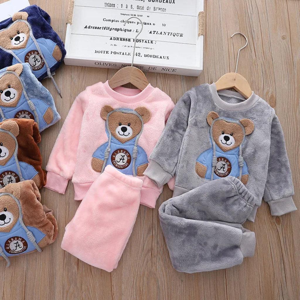Unisex Plush fleece Teddy Bear Set