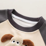 Unisex Puppy Boys' Sweatshirt & Pants Set