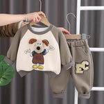 Unisex Puppy Boys' Sweatshirt & Pants Set