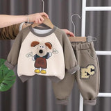 Unisex Puppy Boys' Sweatshirt & Pants Set