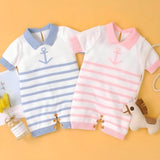 Unisex Sailor Marine Baby Romper
