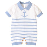 Unisex Sailor Marine Baby Romper