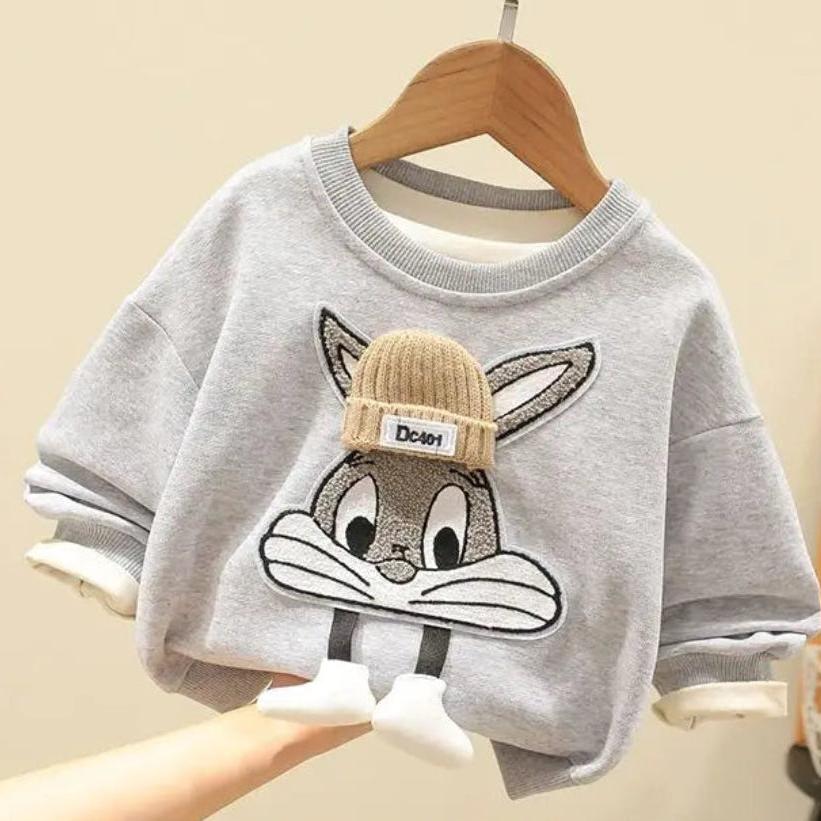 Unisex Warm Bunny Sweater & Pants Set