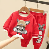 Unisex Warm Bunny Sweater & Pants Set