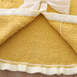 Vintage Festive Bow Jacket & Skirt