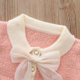 Vintage Festive Bow Jacket & Skirt