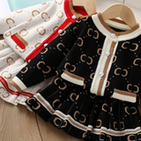 Vintage-Inspired Girls' Matching Set