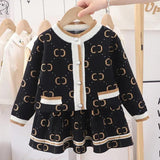 Vintage-Inspired Girls' Matching Set