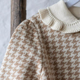 Vintage Knit Cardigan Girls' Set