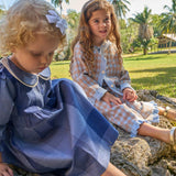Vintage Oslo Plaid Girls' Dress