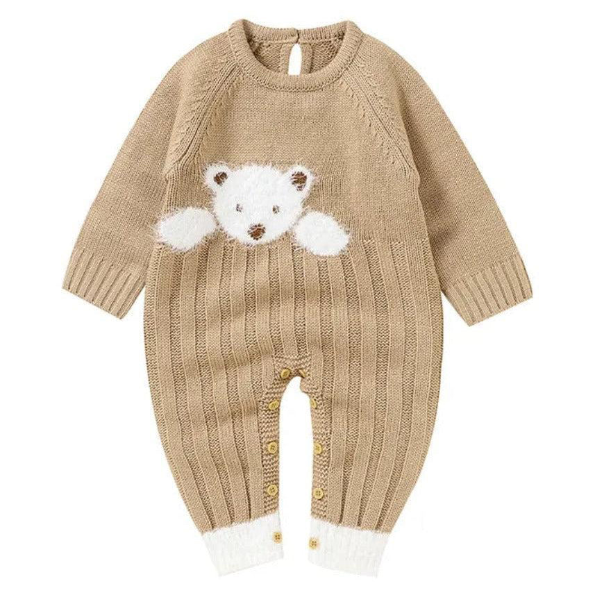 Warm Teddy Bear Romper