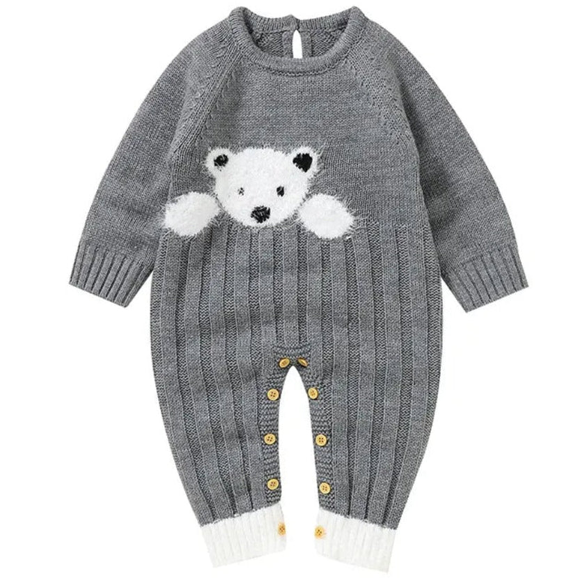 Warm Teddy Bear Romper