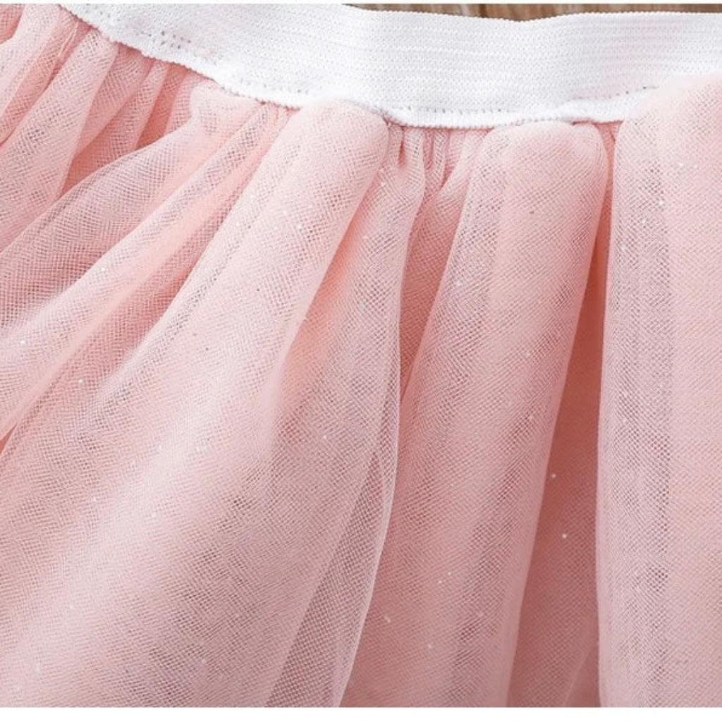 Winter Twirl Princess Dress & Cardigan Set