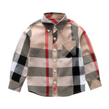 Classic Plaid Special Occasion Boys' Shirt