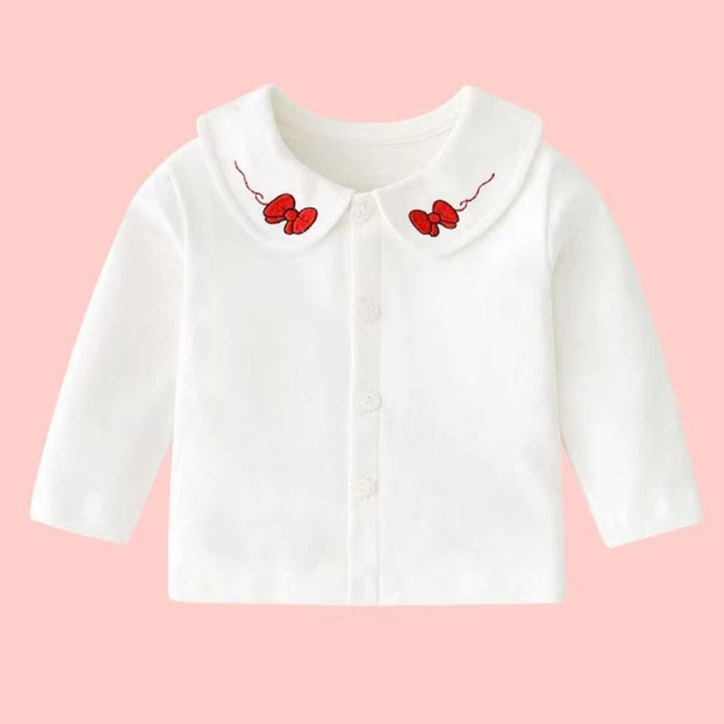 Little Girls' Long Sleeve Button Up Shirt