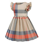 Little Girls Dress Boho Dress for Kids, Beige Designer Style Dress for any occasion